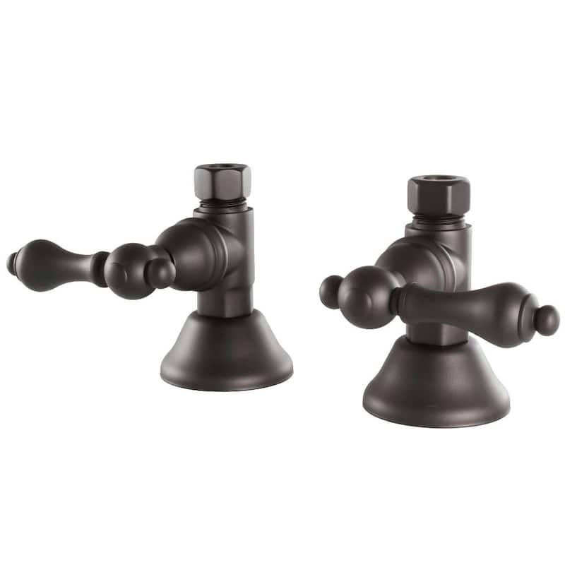Kingston Brass Trimscape Straight Stop Shut Off Valve - Oil Rubbed Bronze