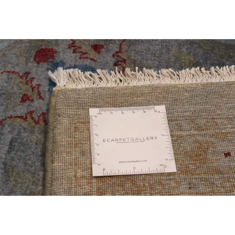 ECARPETGALLERY Hand-knotted Vibrance Grey Wool Rug - 8'1 x 10'1