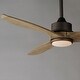 preview thumbnail 4 of 7, Maxim 88831 Woodwind 52" 3 Blade Indoor / Outdoor LED Ceiling Fan