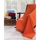preview thumbnail 2 of 24, Cotton Throw Blankets All-Season Medium Weight | Set of 2 | Chevron Design (50''x60'')