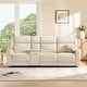 preview thumbnail 59 of 85, Leo Power Wall Hugger Reclining Sofa with Multi-Function Console