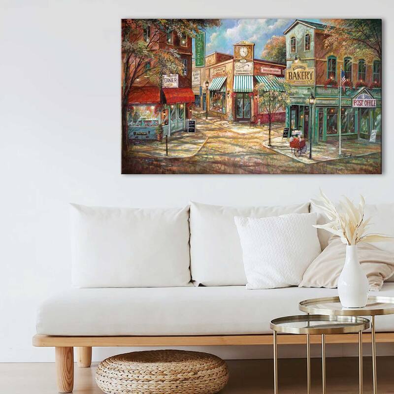 "Good Morning America" by Ruane Manning Print on Canvas