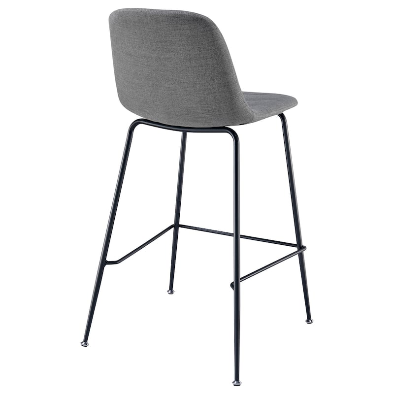 NPD Furniture Caleb Fabric Counter Stool (Set of 4)