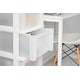 preview thumbnail 4 of 3, 4-Drawer Cart with Organizer Top White/Pearl