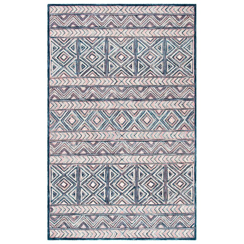 SAFAVIEH Handmade Micro-Loop Maider Transitional Wool Rug