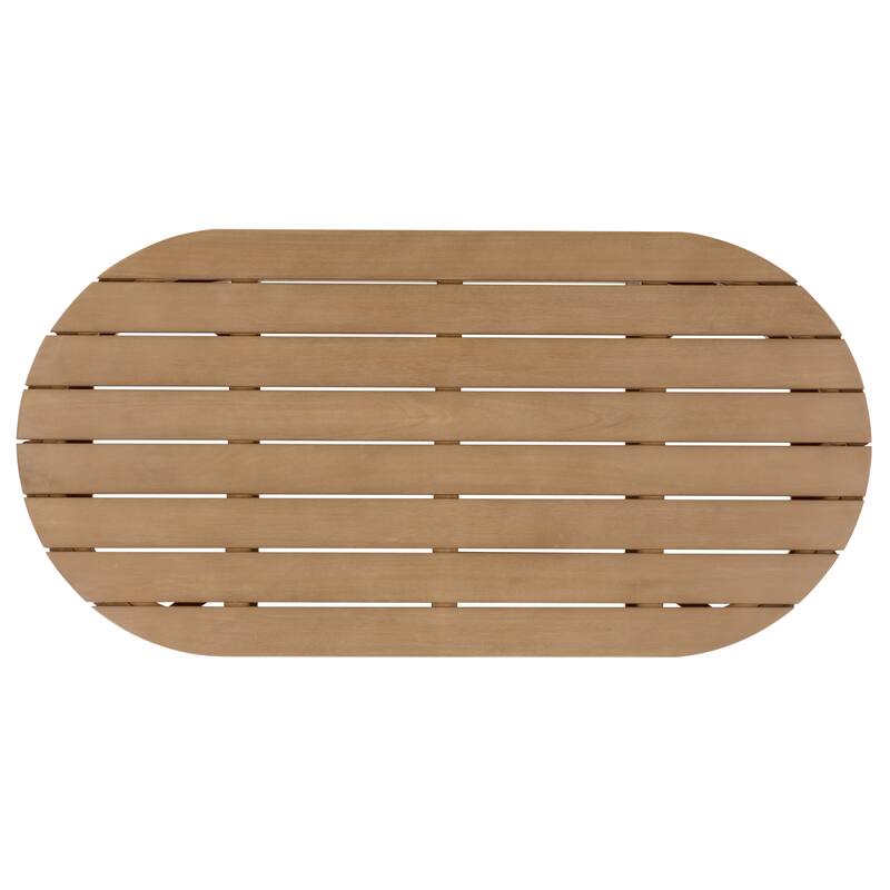 SAFAVIEH Couture Arielle Eucalyptus Wood Coffee Table - 52"W x 26"D x 15"H