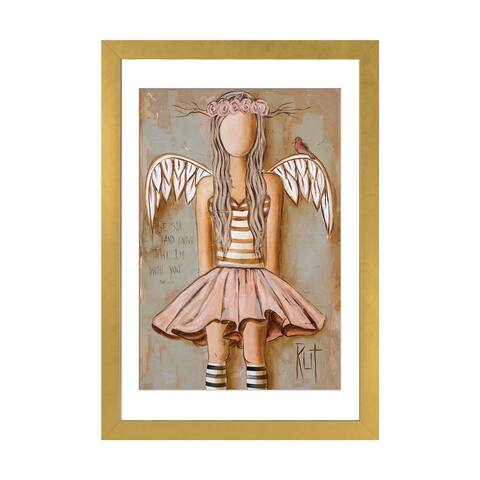 iCanvas "Be Still And Know" by Ruth's Angels