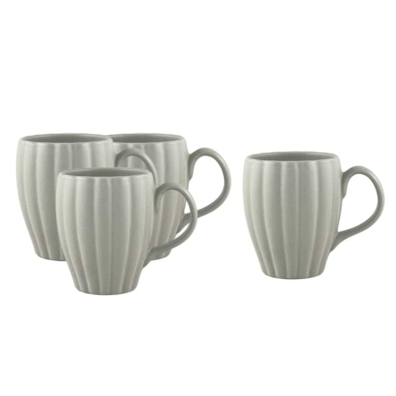 Lafayette Mug- Set of 4 - Grey