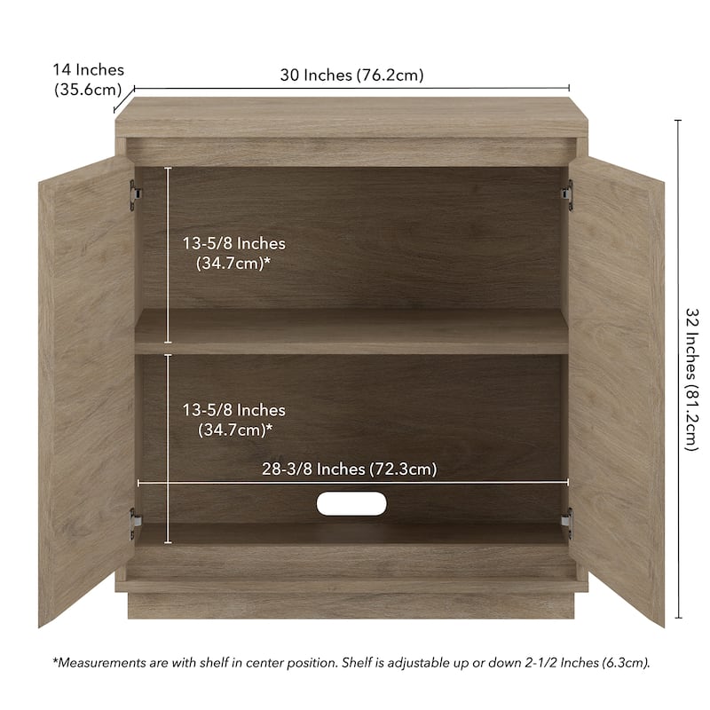 Presque 30" Wide Rectangular Accent Cabinet - 30" Wide