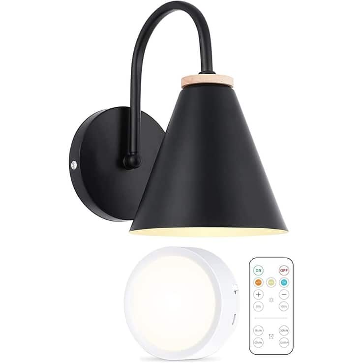 Led fixtures light black kitchen light iron wall light