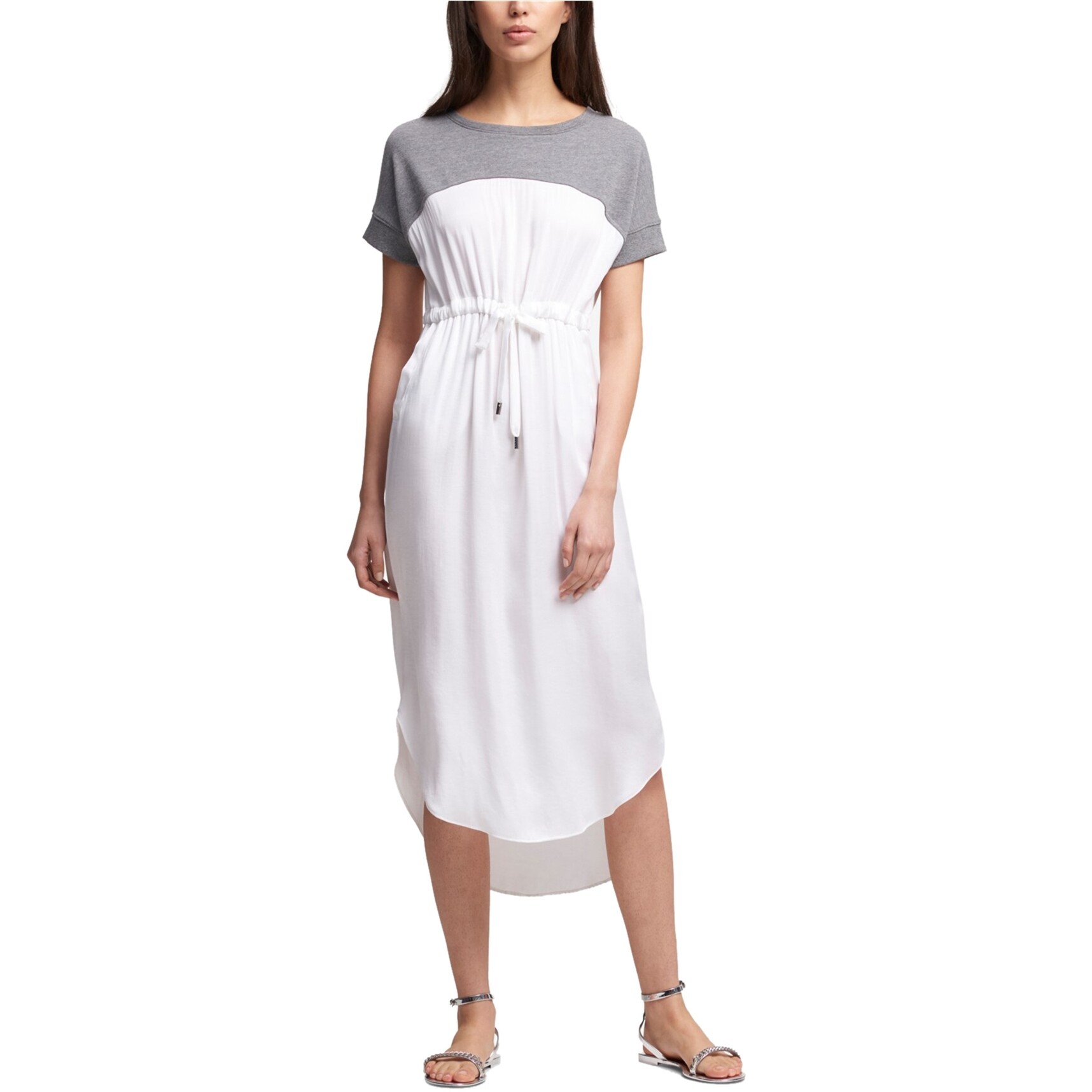 dkny white dress