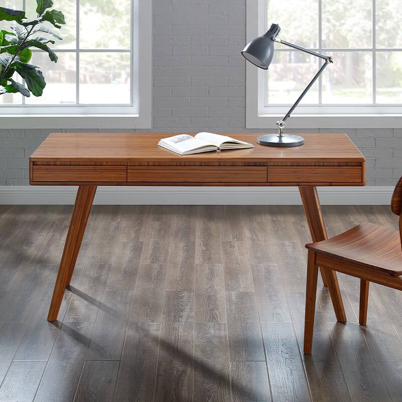 Currant Writing Desk - Amber - Amber