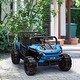 preview thumbnail 28 of 28, Qaba 12V Kids Electric UTV, Battery Powered Ride-On Truck with Remote, 3 Speeds, 4-Wheel Suspension, LED Lights, Music, Pink