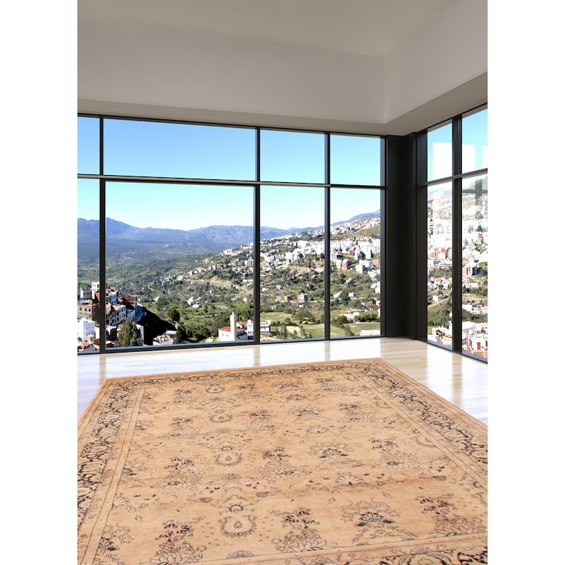 ECARPETGALLERY Hand-knotted Pako Persian 18 Of 20 Coral Wool Rug - 6'0 x 9'0