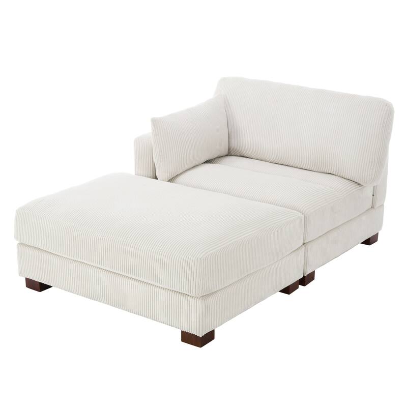 Modern Chaise Lounge Modular Sectional Sofa