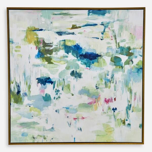 slide 2 of 5, Uttermost Abstract Reflections Framed Canvas