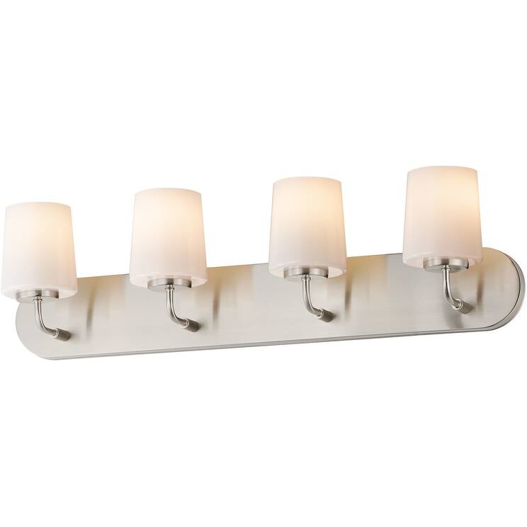 Maxim 12894WT Durham 4 Light 30" Wide Bath Vanity Light - Satin Nickel