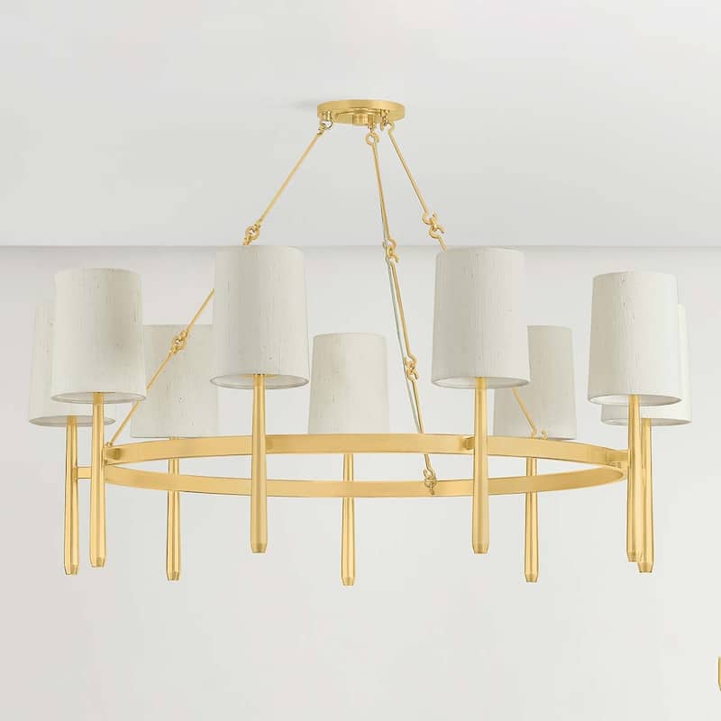 Hudson Valley Lighting 1779 Bridgeton 9 Light 46" Wide Chandelier with