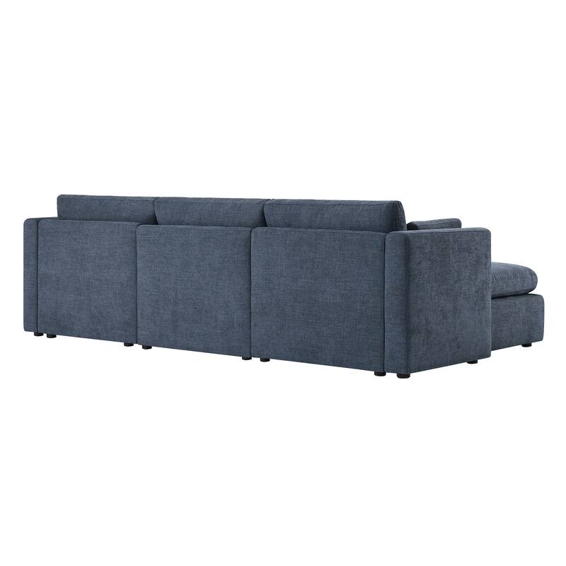 Celia Oversized Modular Sectional Fabric Sofa Set