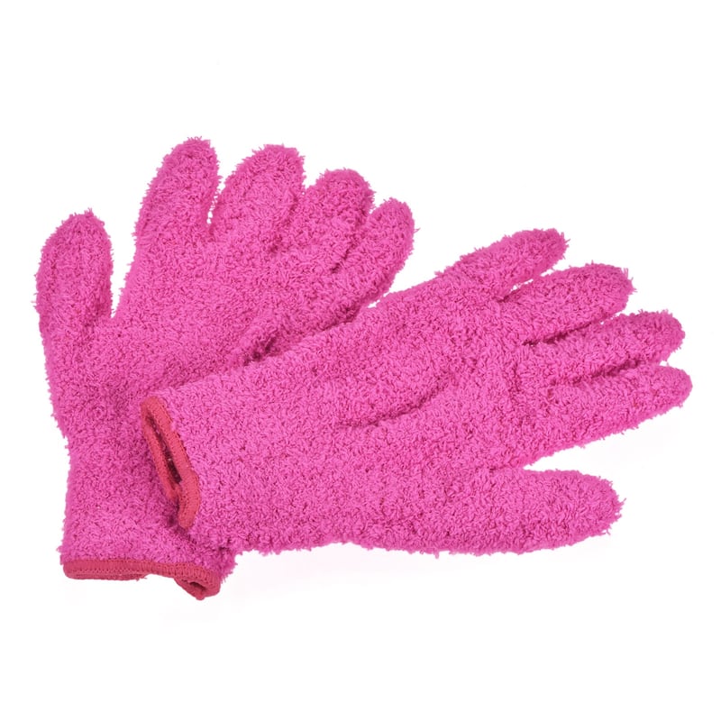 Dusting Cleaning Gloves Microfiber Mittens for Plant Blind Lamp Window