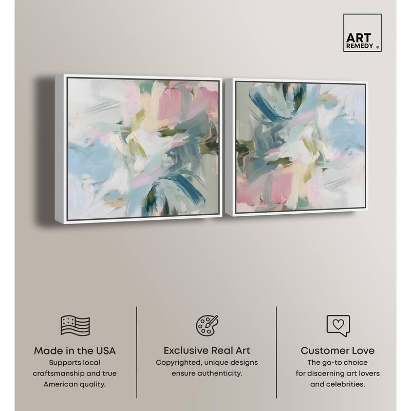 Contained Gesture II Canvas by Art Remedy