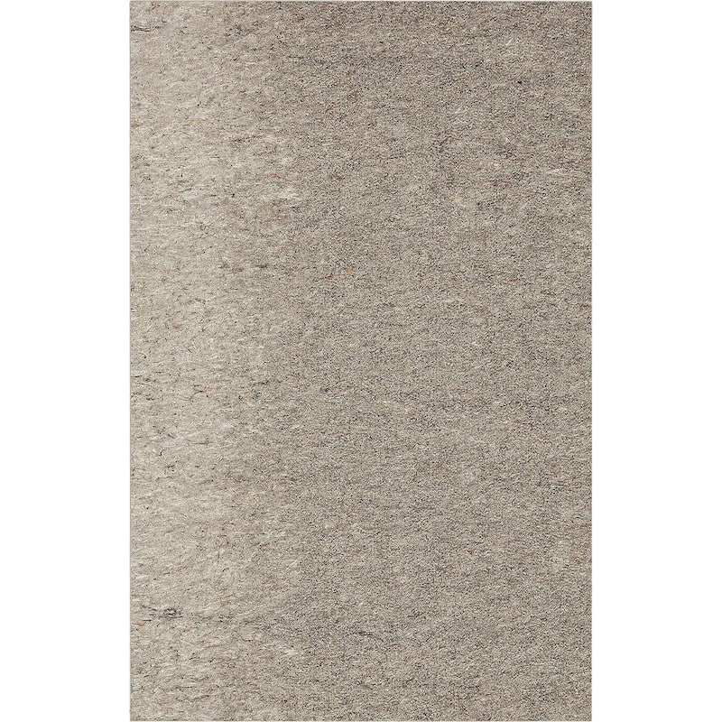 Mohawk Home Non Slip Rug Pad 1/2" Inch Thick Felt Cushion Reversible - Grey - 12' x 15'