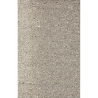 Mohawk Home Non Slip Rug Pad 1/2" Inch Thick Felt Cushion Reversible - Grey