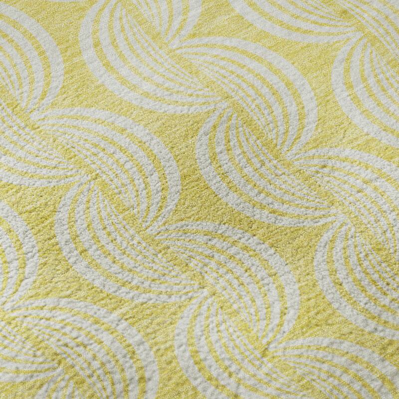 Premium Washable Super Soft Modern Scallop Mayfield Rug