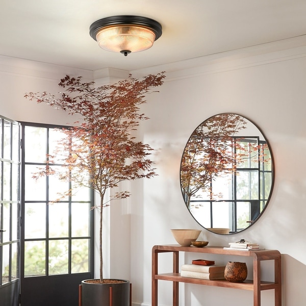 Prismatic flush mount light hotsell