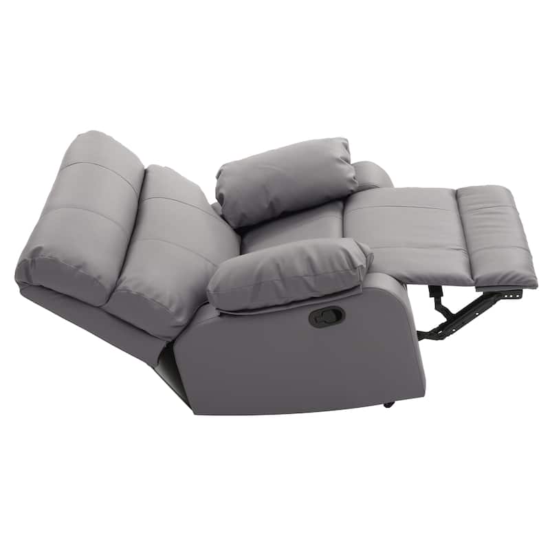 Manny Faux Leather Rocker Recliner