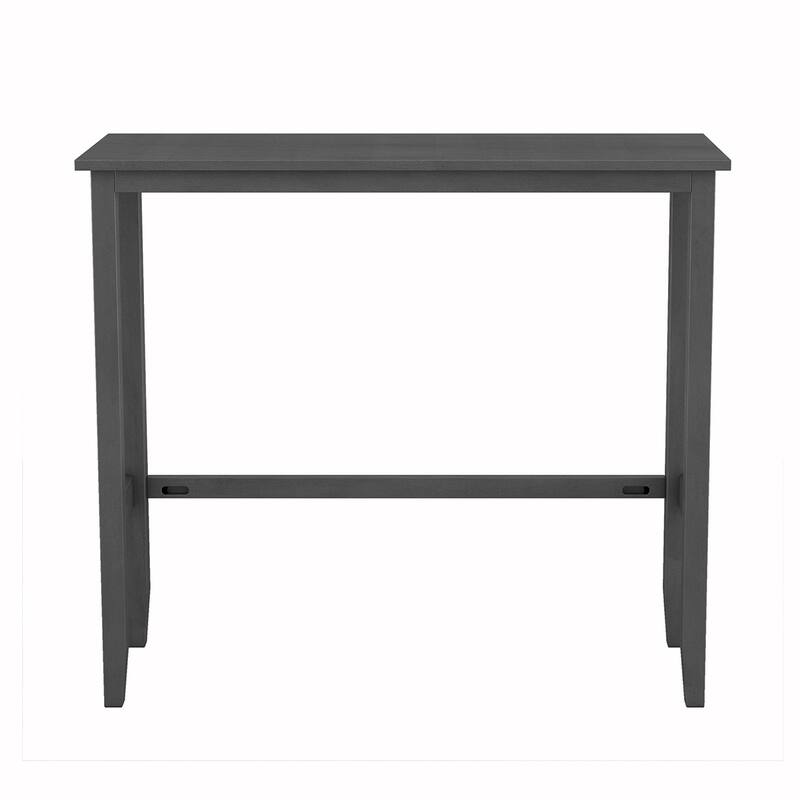 3PCS Counter Height Wood Bar Dining Set