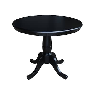 Copper Grove Karl 36-inch Round Top Pedestal Table - 29.1"H