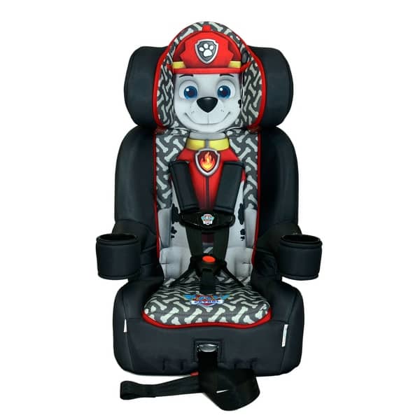 KidsEmbrace Nickelodeon Paw Patrol Marshall 2-in-1 Combination Harness Booster Car Seat - Black/Red