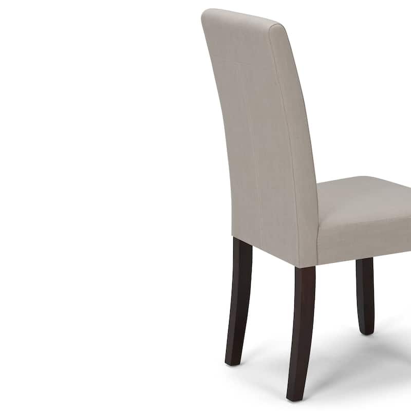 WYNDENHALL Normandy Transitional Parson Dining Chair (Set of 2) - 18.1"w x 18.5" d x 39.4" h