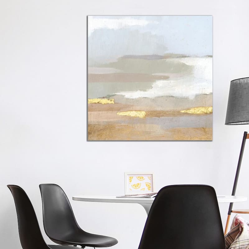 iCanvas "Abstract Coastland II" by Victoria Borges Canvas Print - 37x37x1.5