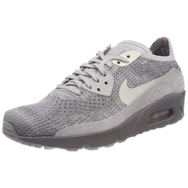Shop Nike Mens Air Max 90 Ultra 2 0 Flyknit Fabric Low Top Lace Up