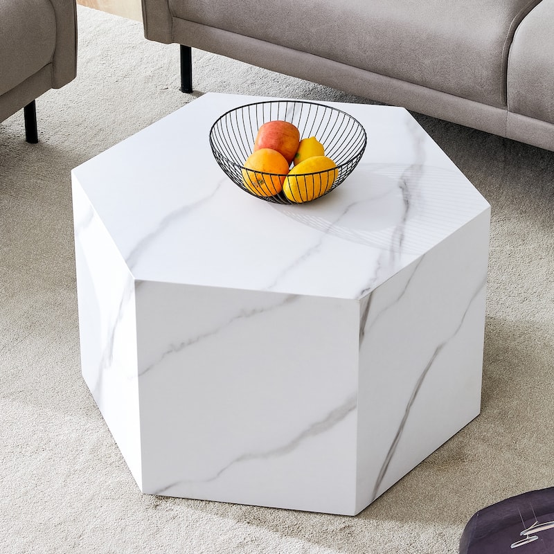 Modern Hexagonal Coffee Table