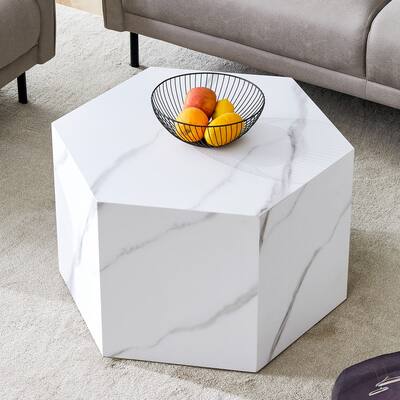 Modern MDF Coffee Table, With Complex Texture Patterns, Style And Texture Coffee Table, Stylish And Durable Design