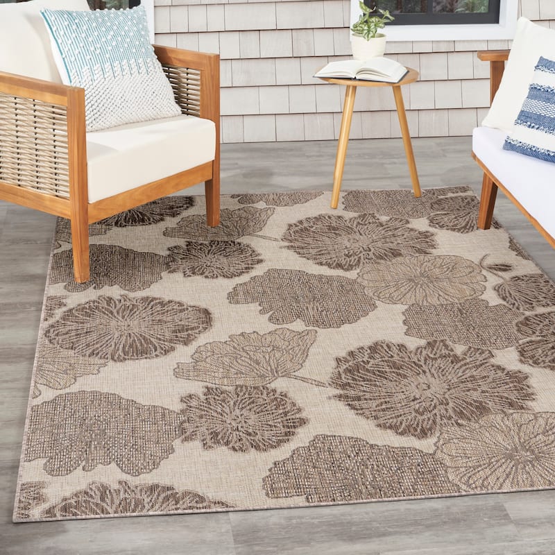 Nourison Garden Oasis Indoor/Outdoor Nature Area Rug