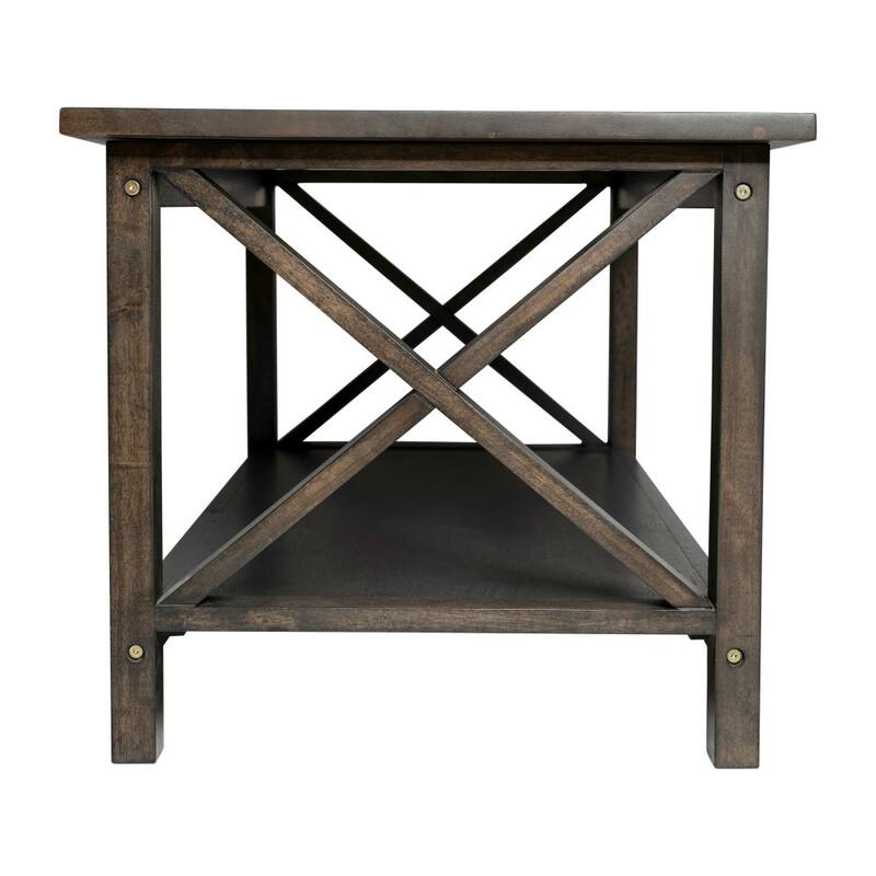 Solid Wood Traditional Farmhouse Coffee Table