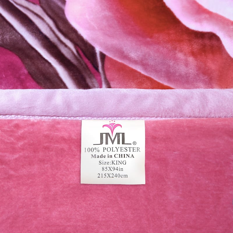3 Ply Reversible Fleece Comforter for Winter 85"x93" 8lbs