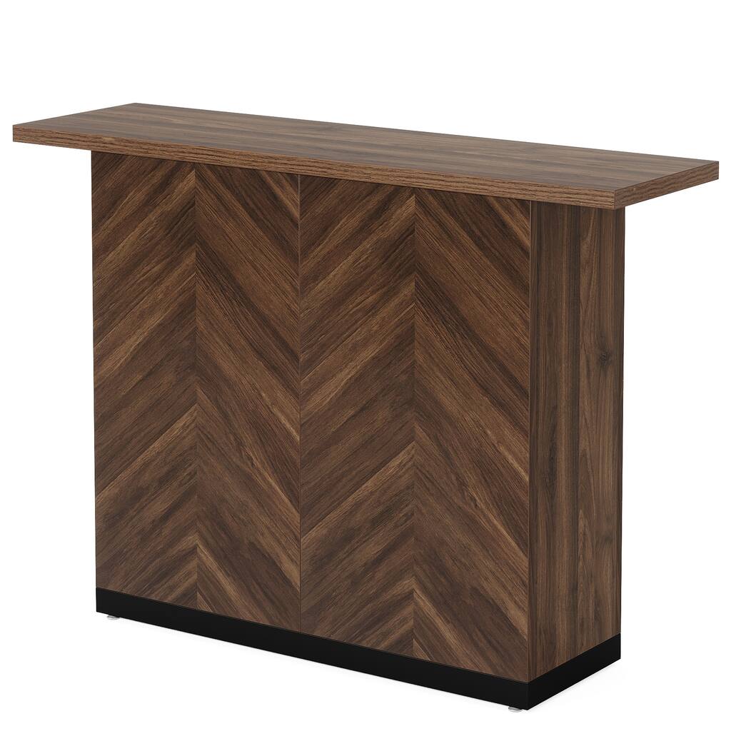 44-Inch Wood Console Sofa Table for Entryway