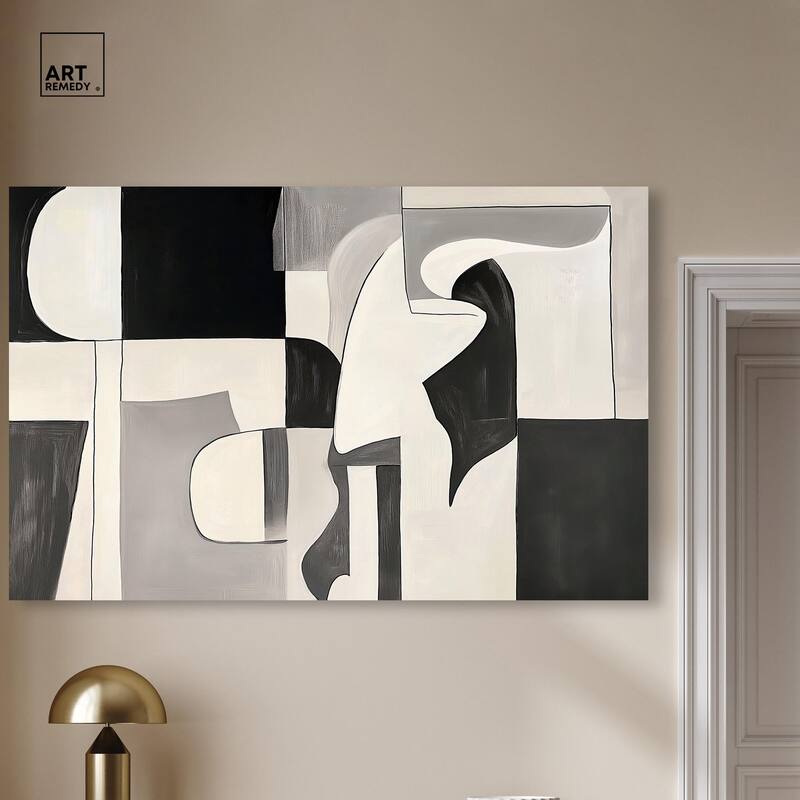 Shadow Play II Canvas by Art Remedy, Gallery Wrapped