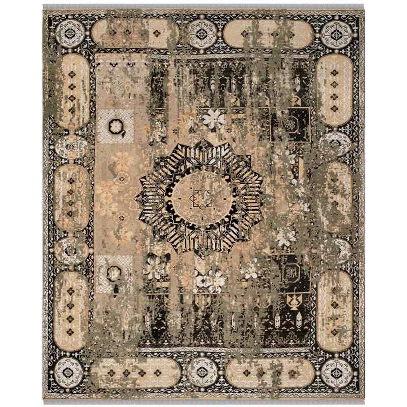SAFAVIEH Couture Hand-knotted Vineyard Shyhrete Vintage Boho Oriental Wool