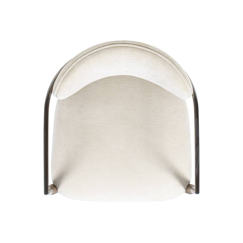 Artemis 26" Mixed Material Upholstered Counter Stool