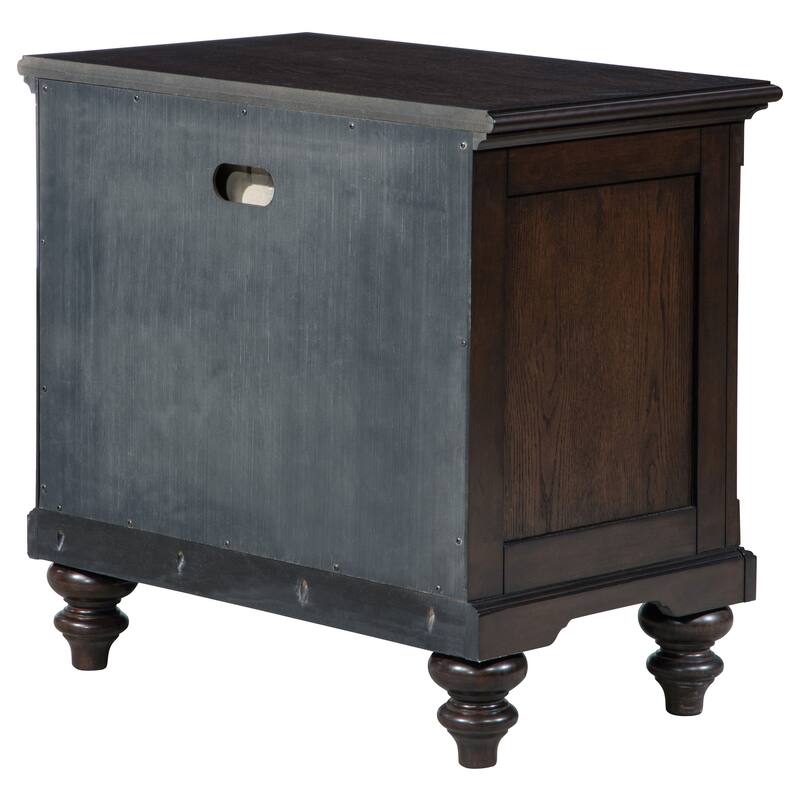 Berwick Dark Oak 1-drawer Nightstand