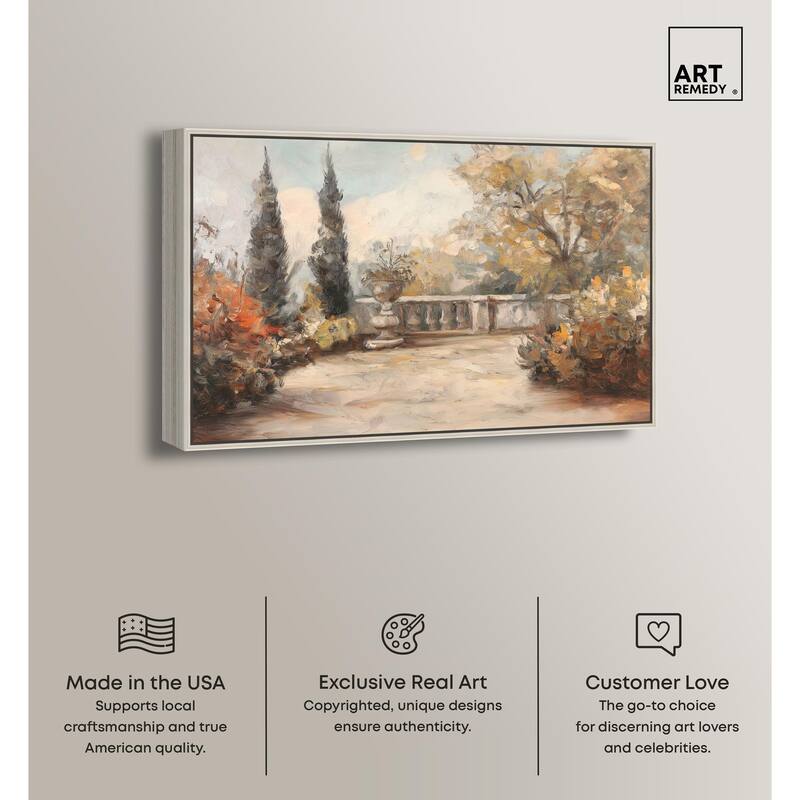 Autumnal Arbor Canvas by Art Remedy