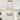 Mid-Century Modern 6-Light Linear Chandelier with White Cloud Glass Shades  for Dining and Living Room