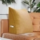 preview thumbnail 2 of 7, WOWMAX Reading Pillow Wedge Bed Rest Sofa Chair Back Uplift Cushion