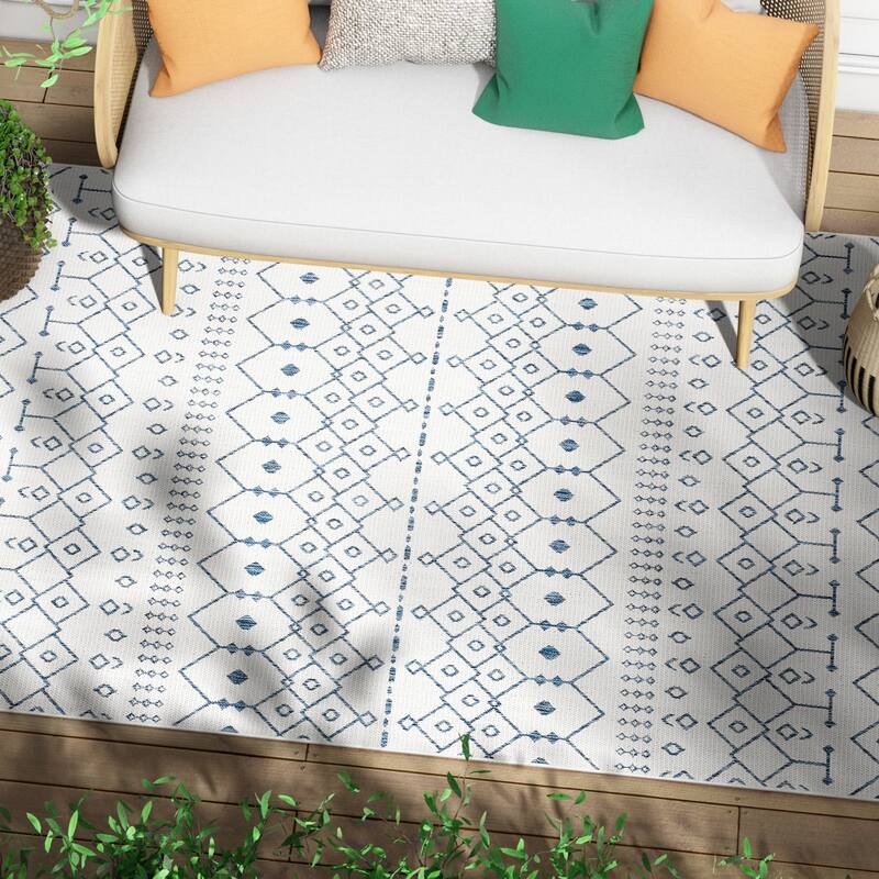 Well Woven Medusa Nord Indoor Outdoor Area Rug